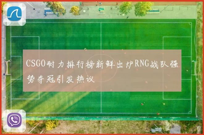 CSGO耐力排行榜新鲜出炉RNG战队强势夺冠引发热议