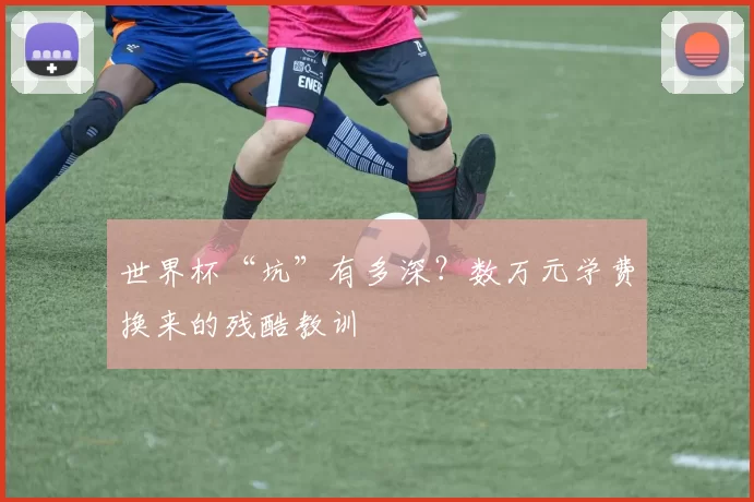 世界杯“坑”有多深?数万元学费换来的残酷教训